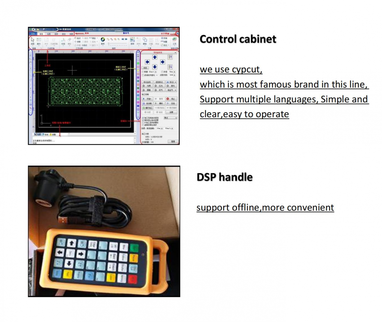 Stroj za lasersko rezanje vlakana od 10kw za rezanje nehrđajućeg čelika