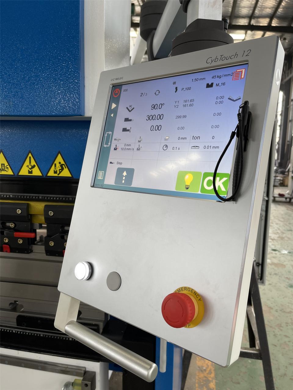 160t-4000 4-osni CNC hidraulički stroj za savijanje pres kočnica