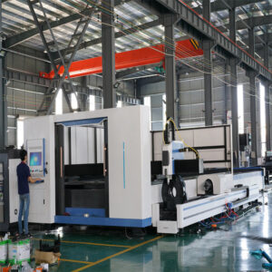1kw 1,5kw 2kw laserski stroj za rezanje vlakana za rezanje metalnih limova 3000x1500mm