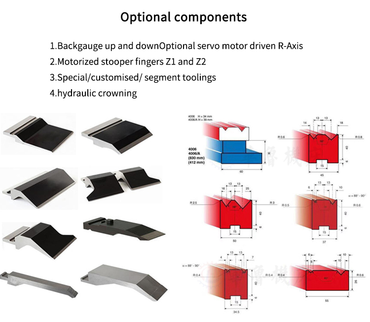 High Quality 3m Press Brake Machine Hydraulic 100 Ton For Sheet Metal Bending Visokokvalitetni 3m hidraulični stroj za presovanje od 100 tona za savijanje limova