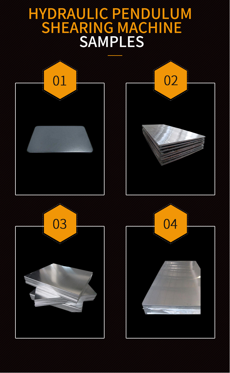 Hydraulic Pendulum Cnc Swing Beam Sheet Metal Plate Shearing Machine Hidraulički klatno Cnc Swing Beam stroj za rezanje limova