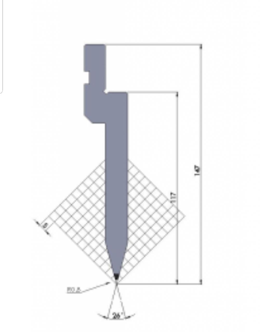 Hydraulic Press Brake Of 130t/3200mm 4+1 Axis Delem Da53t Cnc Press Brake Hidraulička presa od 130t/3200mm 4+1 osi Delem Da53t Cnc presa