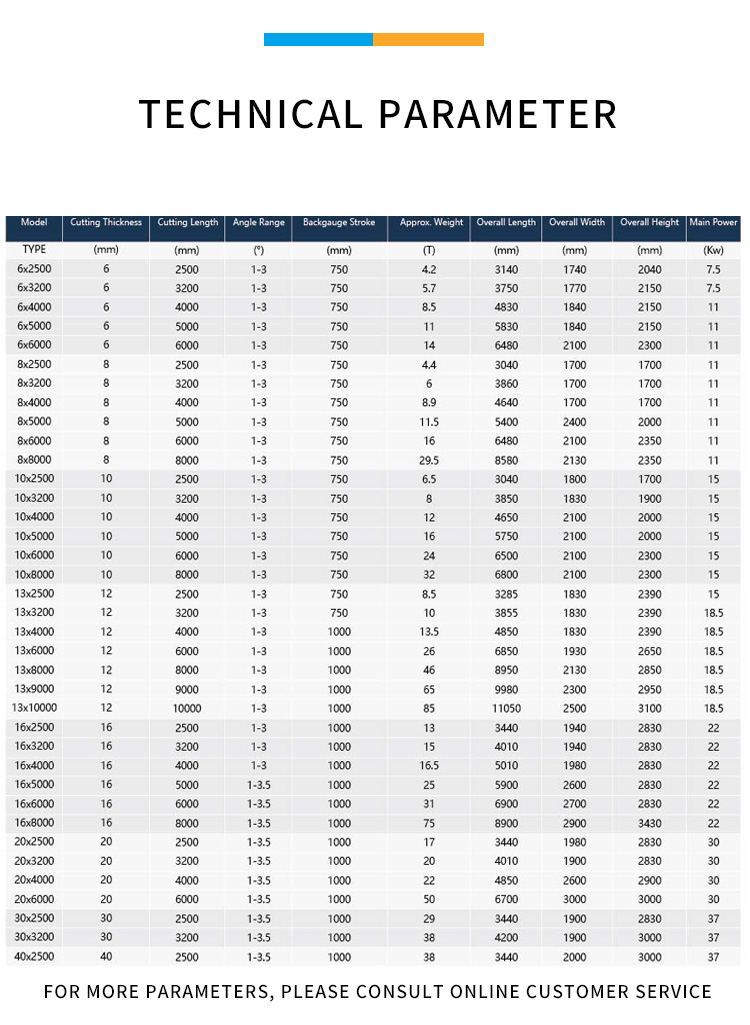 QC11K 10 12 16 mm 3200 4000 mm Metalne giljotinske škare CNC giljotinske škare