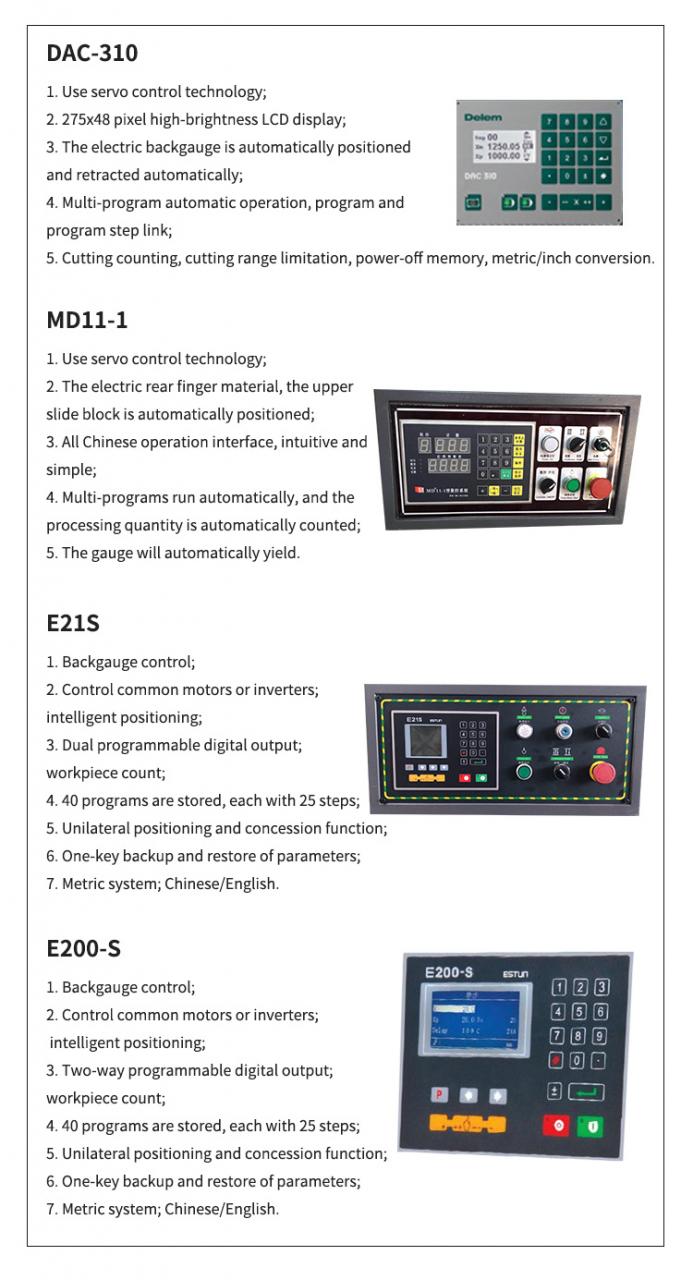 QC11K 10 12 16 mm 3200 4000 mm Metalne giljotinske škare CNC giljotinske škare