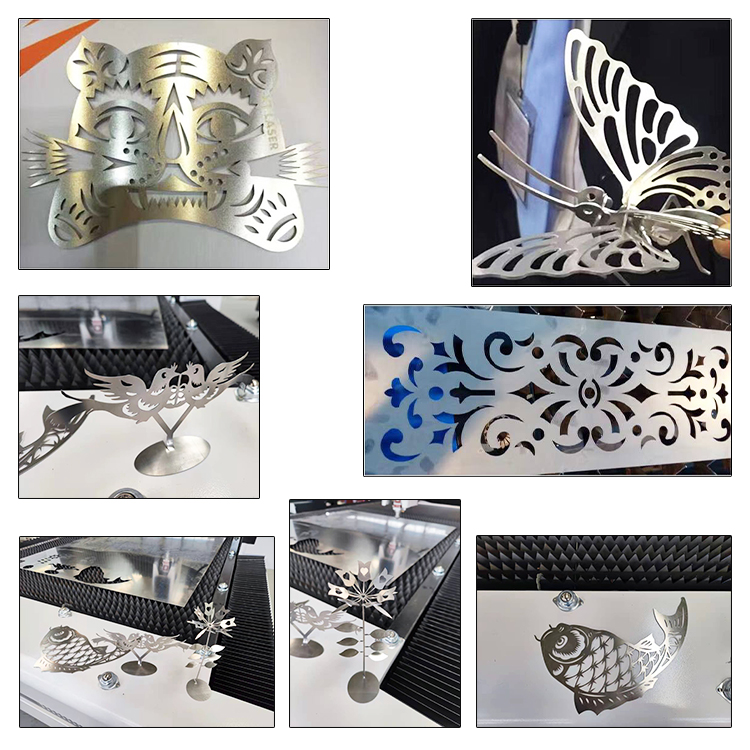 Rotary Cnc Metal Pipe Tube Sheet Laser Cutter 2000w Fiber Laser Cutting Machine Rotacijski CNC laserski rezač za metalne cijevi, 2000 W laserski stroj za rezanje vlakana