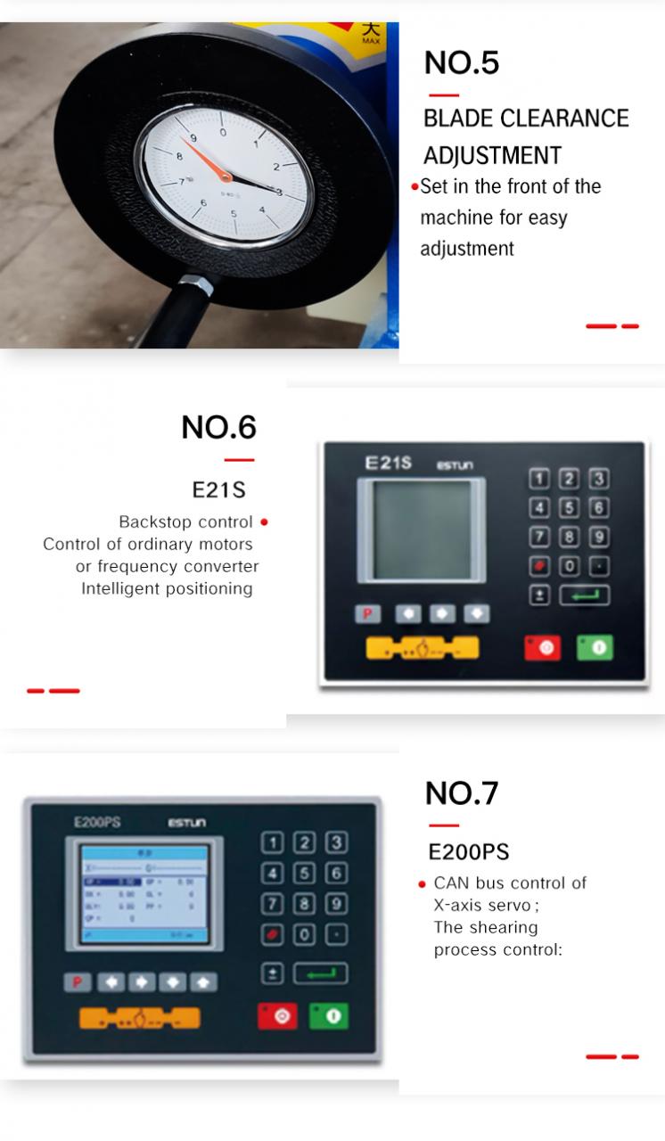 Shear Cutting Machine Guillotine Metal Hydraulic Shearing Machine Qc11Y/K Stroj za rezanje smicanjem Giljotina Hidraulički stroj za rezanje metala Qc11Y/K