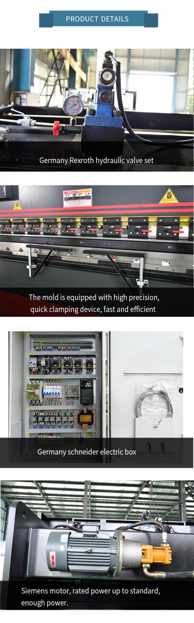 Wc67k-63t/3200 Economical Type Hydraulic Delem Cnc Metal Sheet Bending Press Brake Wc67k-63t/3200 Ekonomični tip hidrauličke Delem CNC preše za savijanje limova